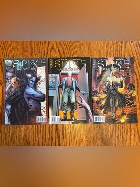 Spike Lot of Three Comics